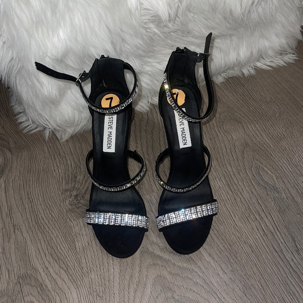 STEVE MADDEN | Rhinestone Heels